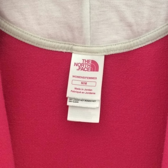 The North Face Fleece Jacket, Size M, Bright Pink - Picture 3 of 5